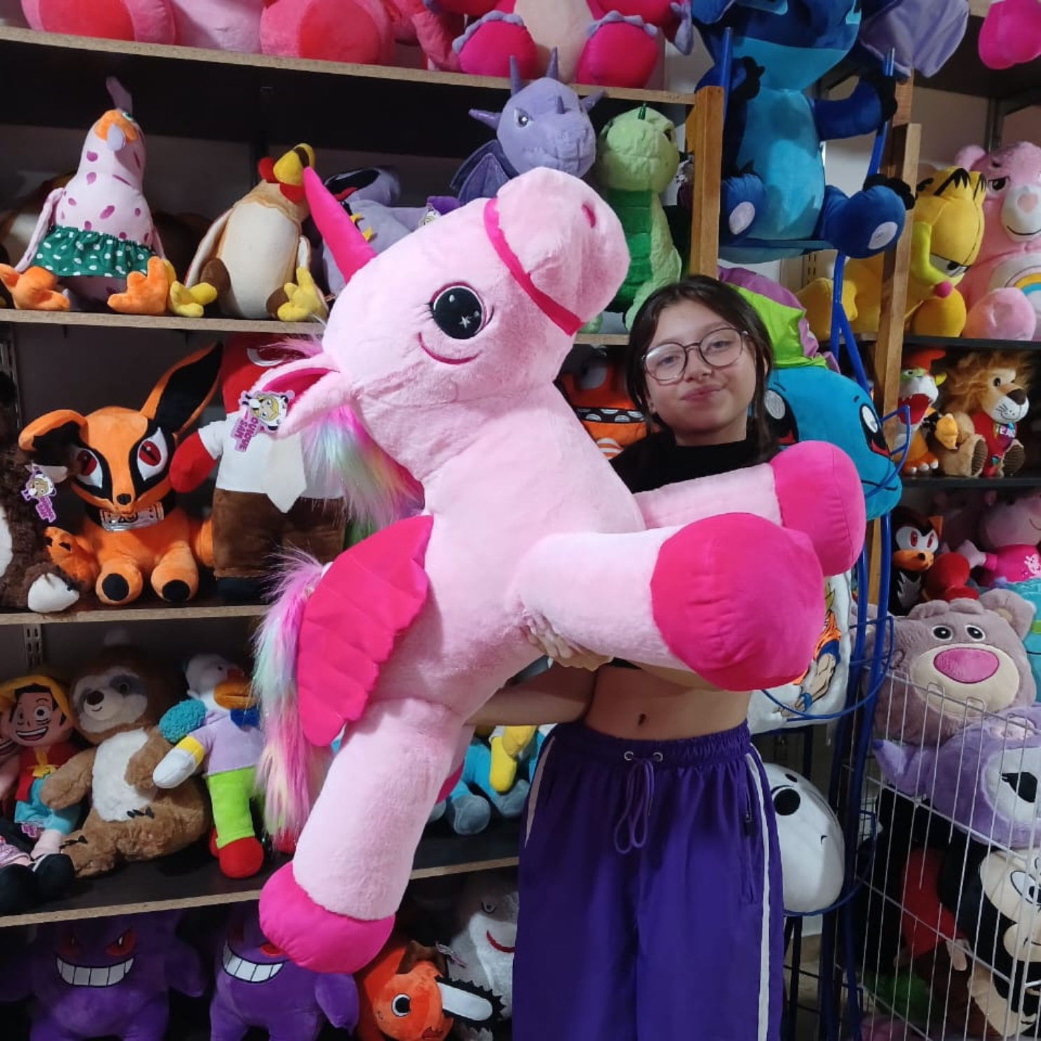 Peluche de Unicornio de 100cm Envio Gratis