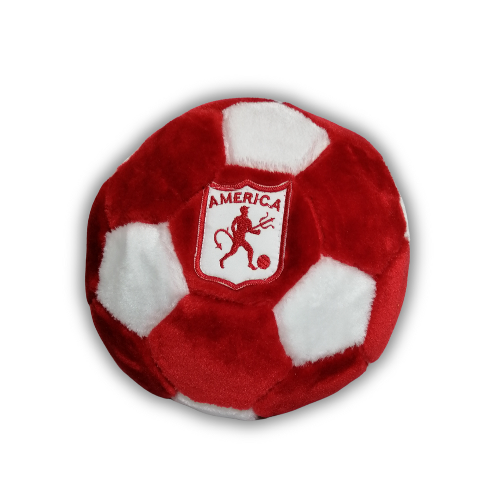 Balón de peluche del America de cali de 35 cm de circunferencia Envío Gratis