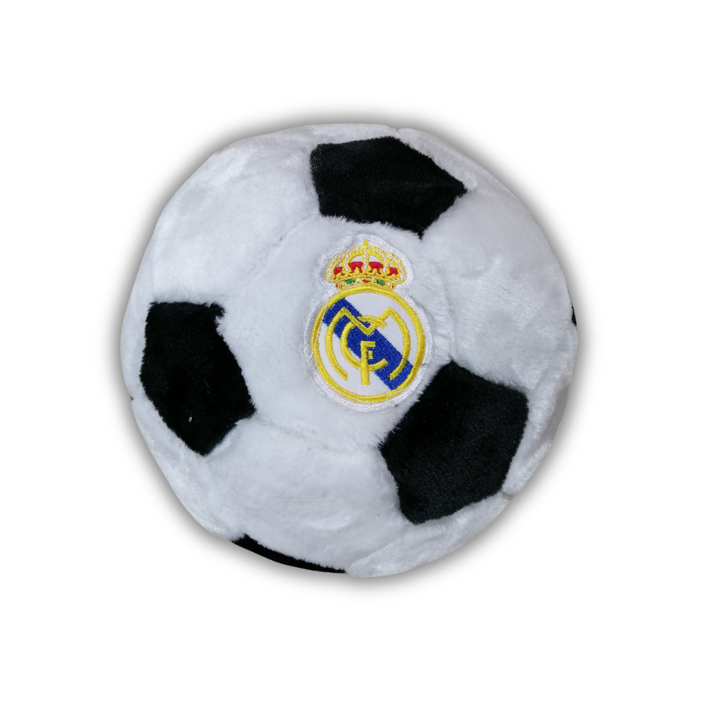 Balón de peluche del real Madrid de 35 cm de Envío Gratis