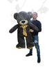 Oso patas largas de 140cm