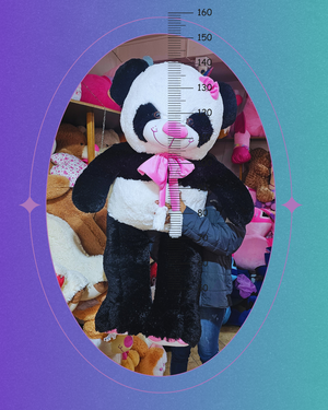 Oso patas largas 140 CM
